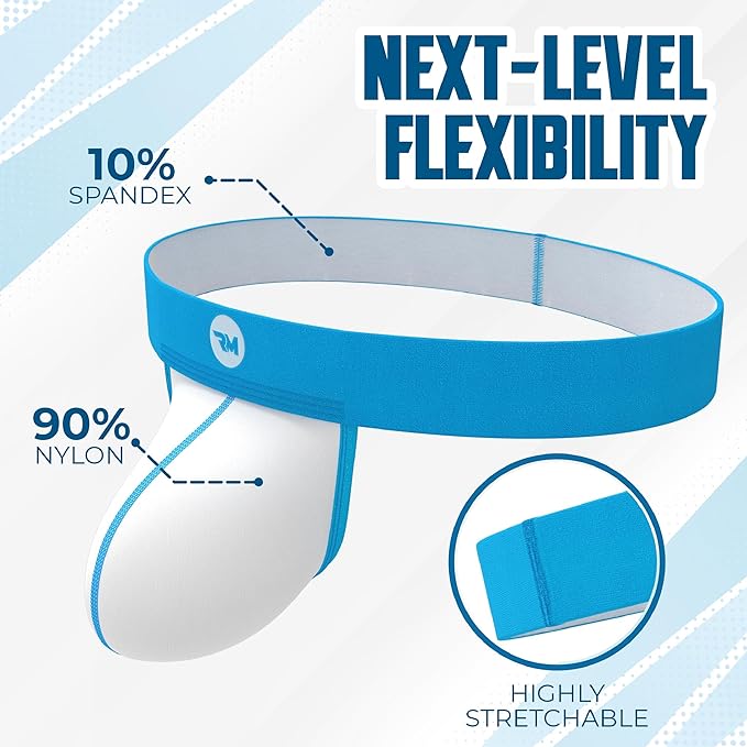 Back view of the Real Men LIFT Pouch Jock Strap showing the minimalist strapless design and soft waistband.